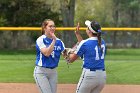 Softball vs Emerson 1  Wheaton College Softball vs Emerson in game 1 of a doubleheader. - Photo By: KEITH NORDSTROM : Wheaton, Softball